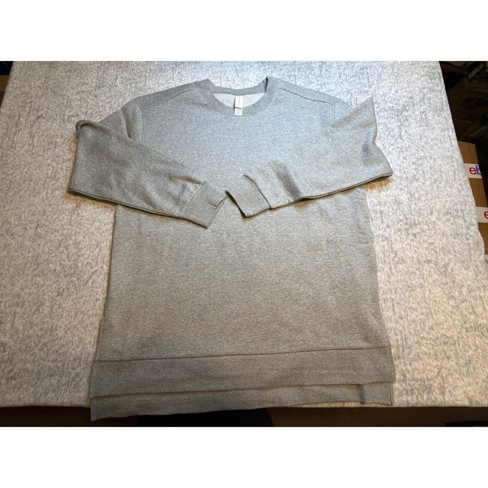Alternative Apparel Gray Crew Neck Long Sleeve Sweatshirt Top‎ Men's 2XL 2TG